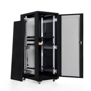 Wall Mounted <b>Network</b> <b>Cabinet</b> With Glass Door Server Rack <b>Network</b> <b>Cabinet</b> Battery Rack 6U 9U 12U 15U 18U 22U 27U 37U 42U SP-803 I - Product Image 1