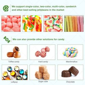 Auto Maquina Gomitas Vitamins Gummies Bear Gummy Maker New Design Automatic <b>Candy</b> Make <b>Machine</b> Production Linw - Product Image 5