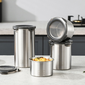 Stainless Steel Food Coffee Bean Tea <b>Storage</b> <b>Jar</b> Container <b>Kitchen</b> sealed <b>Storage</b> <b>Jar</b> Snack sealed <b>Jar</b> - Product Image 4