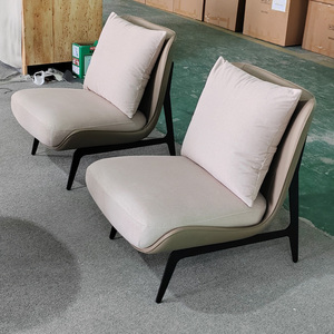 Chaise de loisir design moderne <span class=keywords><strong>Fauteuil</strong></span> <span class=keywords><strong>en</strong></span> tissu de velours Hôtel Maison Chambre Balcon pour chambre et salon <span class=keywords><strong>en</strong></span> vente - Product Image 6