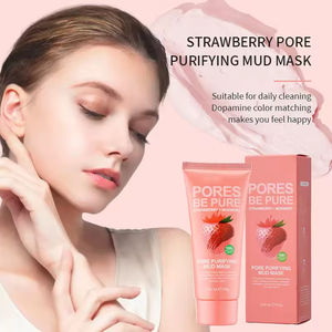 Masque nettoyant pour le visage à base de boue purifiante aux fruits, hydratant doux et de haute qualité, très vendu - Product Image 1