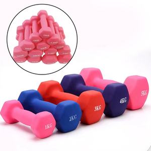 Multi-Color 6 KG Neoprene Coated Hex <strong>Dumbbell</strong> <strong>Set</strong> for Power Lifting Training Gym Weightlifting Essentials for Body Building - Product Image 6