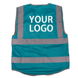 בגדי בטיחות רעיוני עובדי תברואה לבגדי בטיחות כביש ביטחון היי מול אפוד עם כיסים - Product Image 4