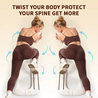Nouveauté : Appareil de musculation pour la taille, Twister d'exercice, ABS, détachable, entraîneur de fitness pour adultes, utilisation à domicile, étanche