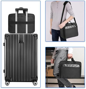 <strong>Printer</strong> Case, Large Laptop Carrying Bag, Padded Mobile <strong>Printer</strong> Carrying Bag with Shoulder &amp; Trolley Strap, Laptop Layer