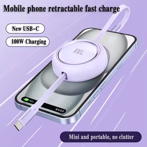 Nâng Cấp 100W 1M Có Thể Thu Vào USB Type-C Để Loại C Dữ Liệu Sạc Cáp Cho Điện Thoại Di Động Sử Dụng Tương Thích Với Tập Tin Chuyển - Product Image 3