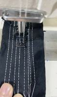 Machine à coudre à point noué à deux aiguilles semi-sèche JUKIS LH 3578A d'occasion pour jeans et matériaux lourds