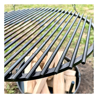 Grille de gril circulaire et carrée pour la cuisson en plein air Outils de barbecue en maille durable
