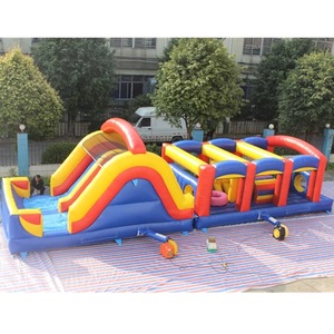 ColorfulparkChâteau Gonflable Adulte Géant <span class=keywords><strong>de</strong></span> Parcours <span class=keywords><strong>De</strong></span> combattant Gonflable <span class=keywords><strong>De</strong></span> Défi gonflable D'équipement <span class=keywords><strong>de</strong></span> <span class=keywords><strong>Jeu</strong></span> <span class=keywords><strong>de</strong></span> <span class=keywords><strong>jeu</strong></span> - Product Image 3