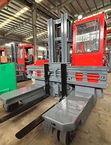 מפעל רב כיווני מלגזה להגיע מגשש משאית 3.5 4 5 טון באופן מלא דרך מלאה מעמיס מעמיס מלגזה עם תא - Product Image 5