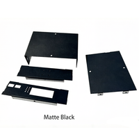 Boîtier en acier inoxydable d'usine, boîtier en aluminium, amplificateur audio, châssis métallique, boîtier de contrôleur de puissance