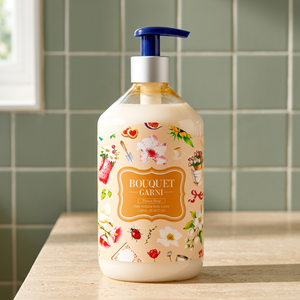 Loción Corporal Perfumada para el Cuidado Diario, Blanqueadora y Nutritiva Bouquet Garni, 600 ml, con Retinol, Segura para Niños, OEM - Product Image 2