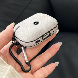 Étui simple en cuir PU effet agneau pour Apple <span class=keywords><strong>Airpods</strong></span> 1 <span class=keywords><strong>2</strong></span> 3 4 <span class=keywords><strong>Pro</strong></span> <span class=keywords><strong>2</strong></span>, housse de protection pour écouteurs sans fil, boîte de charge pour <span class=keywords><strong>Airpods</strong></span> <span class=keywords><strong>Pro</strong></span> 3 - Product Image 5