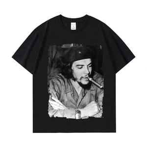 T-shirt Premium de Haute Qualité 100% Coton 210gsm, T-shirt Premium Surdimensionné, Impression Sérigraphique en Relief du Logo, T-shirt Uni pour Hommes - Product Image 1