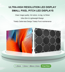 จอแสดงผล LED ในอาคารแบบ HD ที่ผู้ใช้ปรับแต่งได้ P1.53 PP1.86 P2 P2.5 สีเต็มรูปแบบ สำหรับโฆษณา จอขนาดใหญ่ เหมาะสำหรับห้องประชุม โบสถ์ จอ LED - Product Image 6
