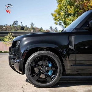 007-kit de carrocería para Land <span class=keywords><strong>Rover</strong></span> L663, nuevo defensor, parachoques trasero y delantero negro, accesorios para exterior, 90/110 - Product Image 6