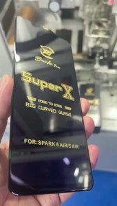 กระจกอลูมิเนียมคุณภาพสูง 0.4 มม. สำหรับ iPhone ป้องกันไฟฟ้าสถิตย์ กระจกนิรภัย <span class=keywords><strong>Super</strong></span> X สำหรับ iPhone 15 Pro Max - Product Image 4