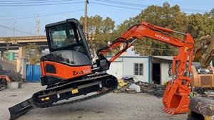 Excavatrice Hitachi ZX50 d'occasion de 5 tonnes avec moteur PLC, boîte de vitesses, pompe et roulement - Origine Japon disponible - Product Image 4