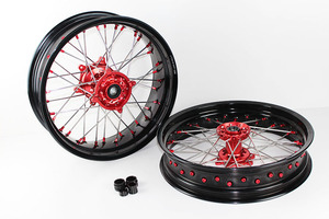 <span class=keywords><strong>Prix</strong></span> d'usine, roues de supermotard complètes en alliage d'aluminium de 17 pouces, neuves, personnalisées, pour YZ450 <span class=keywords><strong>YZ</strong></span> <span class=keywords><strong>125</strong></span> YZF 250 - Product Image 5