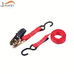 Correas de Amarre de Carga Personalizadas de 800 kg a 5000 kg, Correa de Trinquete de 1 Pulgada, Correas de Sujeción para Automóviles y Camiones, Correa de Amarre con Gancho en J - Product Image 1