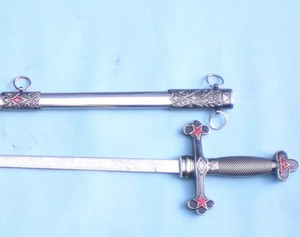 Classique roi <span class=keywords><strong>Arthur</strong></span> maçonnique épée artisanat européen croisé longueur Cool décor à la maison artisanat à collectionner - Product Image 4