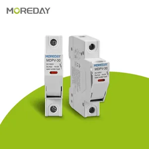 Moreday Solar Pv Dc 1000v 15a 20a 25a 32a ce cb tuv Certification Fuse With Fuse link Suitable for solar systems