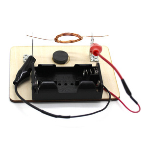 Kit scientifique de moteur électrique, modèle d'expérimentation physique avec fil de cuivre pour l'éducation des étudiants, outil pédagogique à faire soi-même - Product Image 2