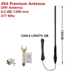 Antena UHF CB 477MHz con barra Bull de resorte resistente para antena de comunicación de <span class=keywords><strong>Radio</strong></span> todoterreno - Product Image 3