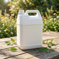 Bouteille en plastique de 1 litre avec bouchon à vis pour liquides chimiques, shampoing, savon liquide, crème pour le visage, nettoyant facial, lotion, huile essentielle
