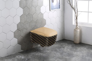 โถสุขภัณฑ์แบบแขวนผนังไร้ขอบ รุ่นวันพีซ พร้อมฝารองนั่งแบบปิดนุ่มนวล ระบบ P-Trap  ขาย - Product Image 3