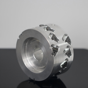 Outil de pré-fraisage pour le travail du bois, fraise spirale diamantée pour le placage des bords, fraise de pré-fraisage PCD solide - Product Image 2