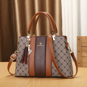 Women Large Capacity Stylish Handbag with Zipper Closure Waterproof PVC Material Versatile Shoulder/Crossbody Bag High Quality - Product Image 1