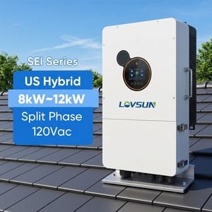 Sistema de Almacenamiento de Energía Solar Lovsun de 8-12kW 120/240V, IP65 a Prueba de Polvo y Agua, para Hogares en EE. UU., Conexión en Paralelo - Product Image 1