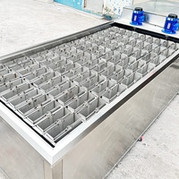Réfrigérateur solaire professionnel commercial 2 tonnes 1000 kg 10 2 tonnes Machine à fabriquer des blocs de glace de grande taille à Lagos Prix