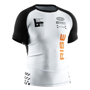 Camiseta de Compresión para Jiu-Jitsu Brasileño (BJJ) Sin Gi, Protección UPF50+, Banda de Silicona Antideslizante, para Deportes de Combate y Acuáticos - Product Image 5