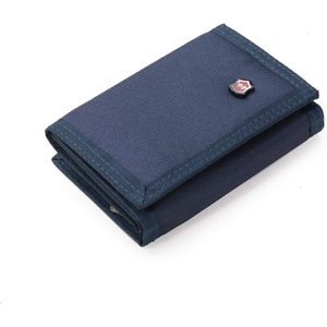 Cartera delgada triple informal para hombre 2025, monedero corto hecho a mano con 7 ranuras para tarjetas de crédito y forro de PU para almacenamiento de efectivo - Product Image 1