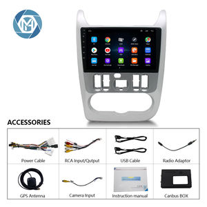 9 pouces voiture multimédia vidéo Android Auto Radio DVD GPS système de navigation lecteur DVD de voiture pour <span class=keywords><strong>Renault</strong></span> Logan Duster 2009-2013 - Product Image 6
