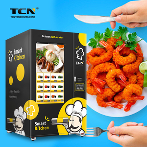 Tcn thực phẩm thông minh máy bán hàng tự động màn hình cảm ứng Hot thực phẩm Máy bán hàng tự động để sưởi ấm bữa ăn trong hộp - Product Image 4