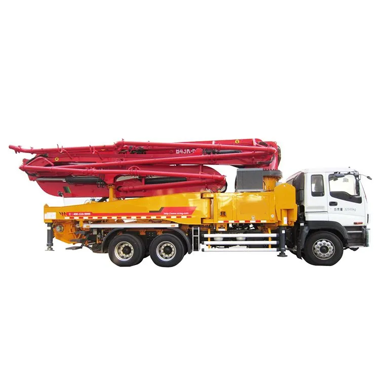 Chinese Top Brand B43V 43m hydraulic lightweight truck mounted concrete pump for sale