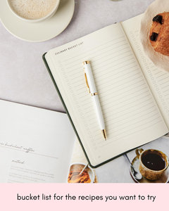 Diario <span class=keywords><strong>di</strong></span> <span class=keywords><strong>Ricette</strong></span> LABON con Copertina Rigida in Tessuto <span class=keywords><strong>di</strong></span> Lino, Regalo Ricordo con Promemoria Vuoti - Product Image 4