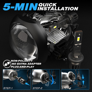 Faros delanteros LED de la serie <span class=keywords><strong>Explosive</strong></span> Z2 60W, 7000LM, inserción directa, retroadaptación, Bombilla 880, IP70, Kit de luces antiniebla impermeables, 880, - Product Image 6
