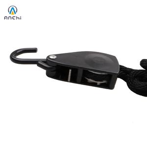 Cordon de serrage à <span class=keywords><strong>cliquet</strong></span> en PP de 3 m avec inserts métalliques de 1/2 pouce et crochet en S, capacité de rupture de 500 lb - Product Image 3