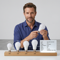 Ampoule Intelligente E27 à Détection Radar de Présence Humaine, LED 5W, 7W, 9W, 12W, Large Plage de Tension