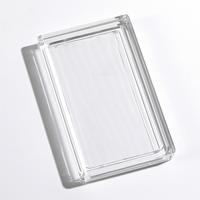 Fabrication sur mesure de pièces en acrylique PMMA transparent par découpe laser et usinage CNC