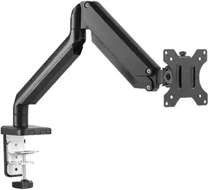 Single monitor arm height adjust monitor stand adjustable computer monitor stand