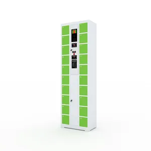 Kim Loại tủ 20 cửa Điện thoại di động điện thoại di động Trạm Sạc mật khẩu điện thoại di động sạc Locker Tủ thông minh - Product Image 6