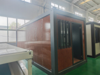 Maison conteneur pliable de qualité supérieure, installation rapide, avec salle de bain et chambre à coucher