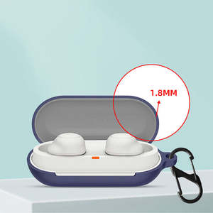 Étui pour écouteurs JXD TWS WF-C500 en silicone, étanche, respirant, anti-poussière, avec moule personnalisé - Product Image 3