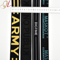Cinta Elástica de Poliamida de Alta Densidad con Logotipo Personalizado, Banda Elástica de Nailon Jacquard para Ropa Deportiva, Ropa Interior y Cinturillas