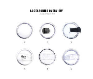 Gobelet isotherme en céramique avec logo personnalisé et cuillère, 20 oz, 30 oz, style classique, tasse à café pour la vente en gros - Product Image 5